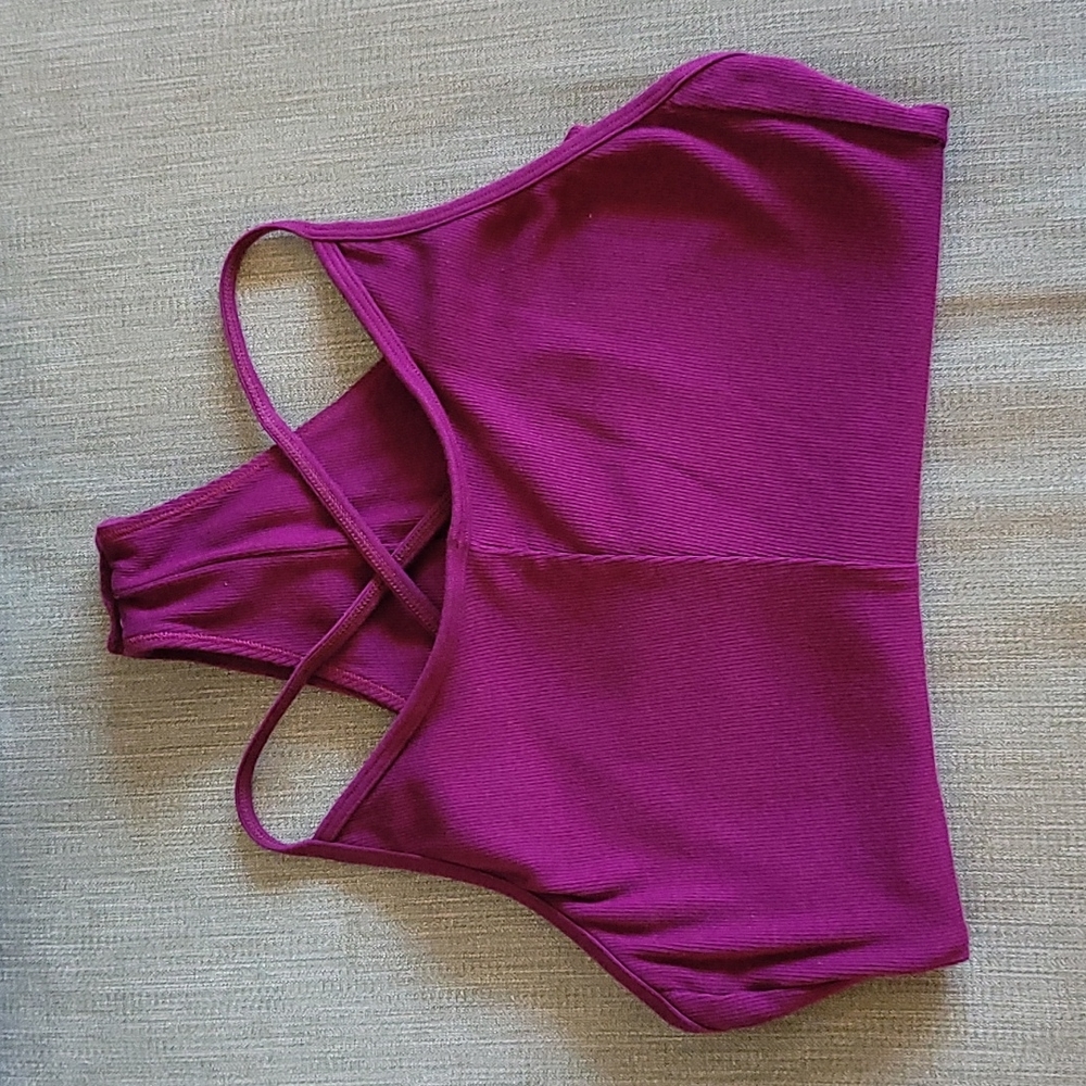 Purple bodysuit